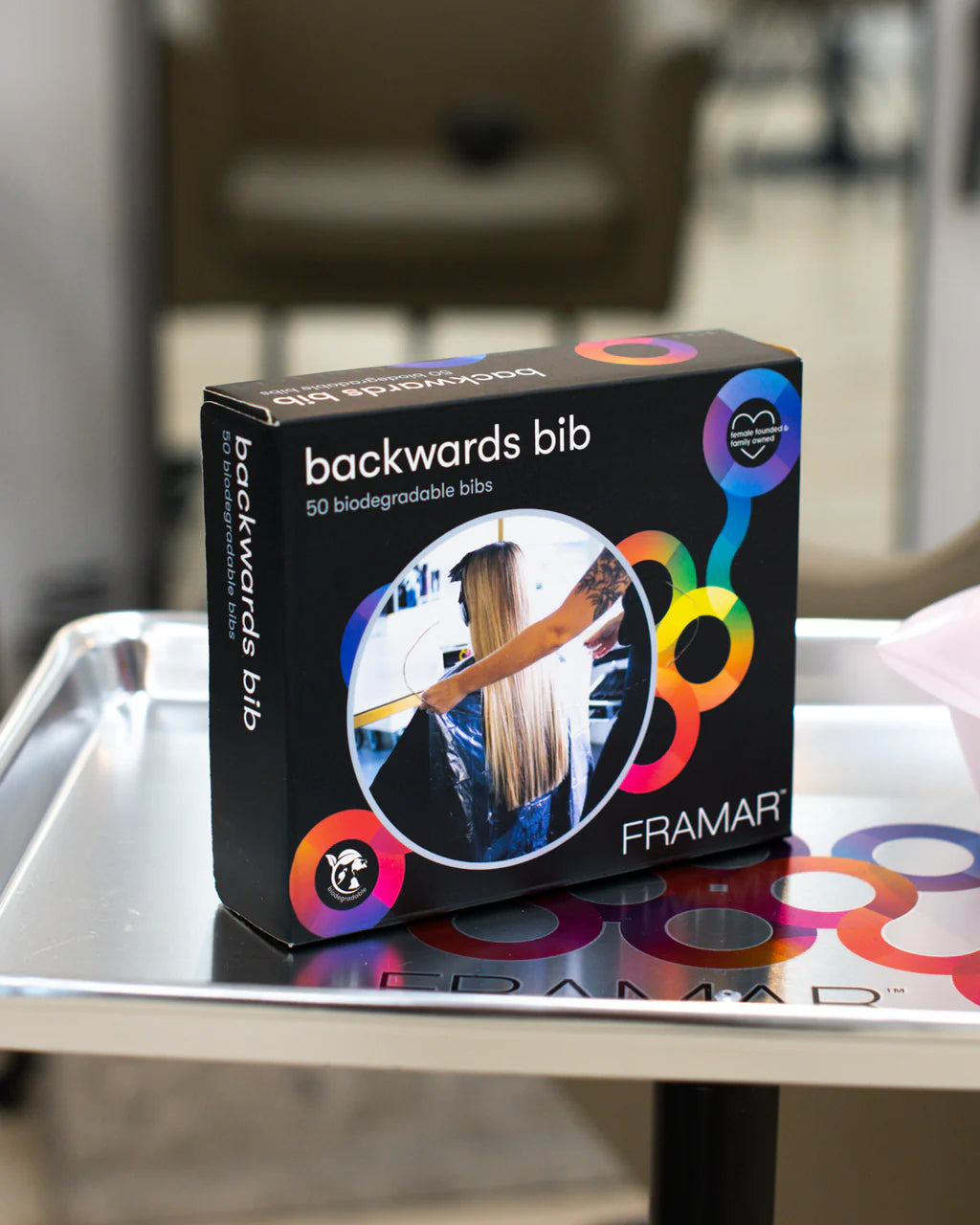 Backwards Bib - 50 Biodegradable Bibs