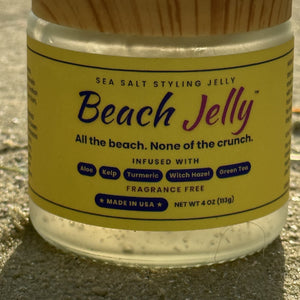 Beach Jelly label close up
