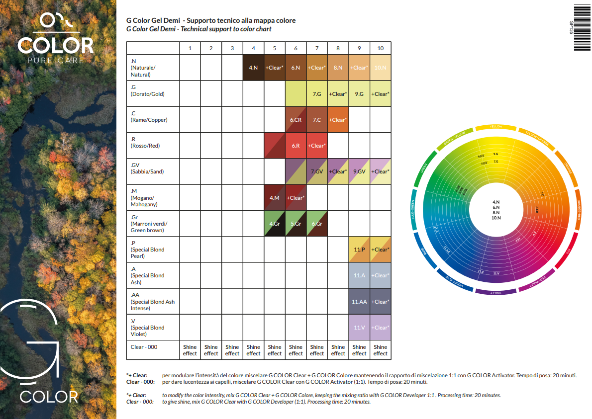 OPC G COLOR Demi Permanent Gel Color