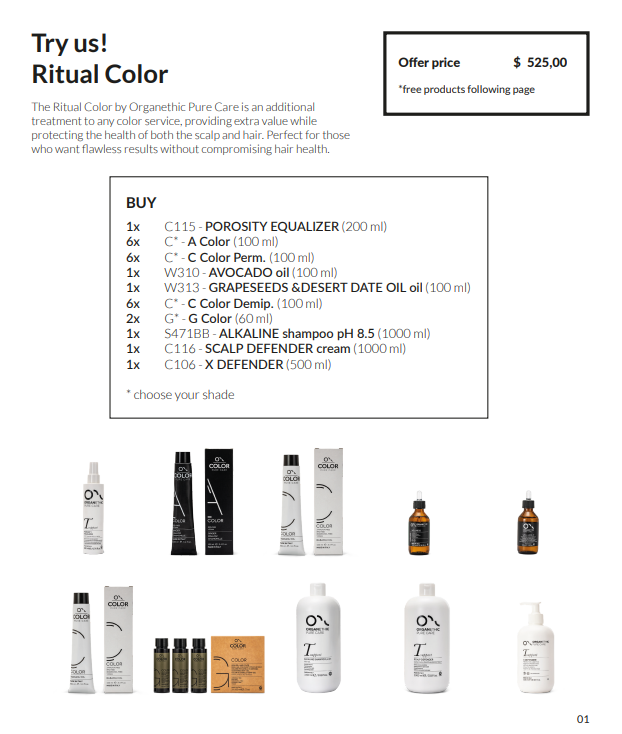 OPC RITUAL COLOR Try Us!
