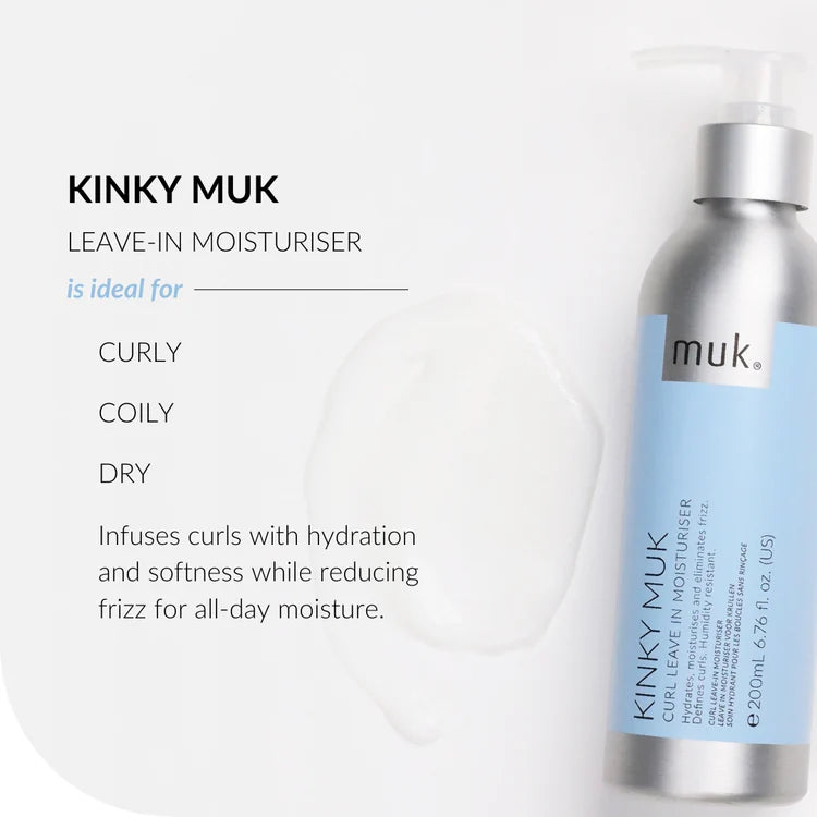 Kinky muk Curl Leave In Moisturiser