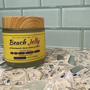 Beach Jelly Sea Salt Styling Jelly 4 oz front label